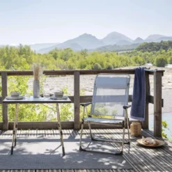 Campingstuhl Lafuma Alu Cham XL, Ciel -Lafuma Verkäufe blauer campingstuhl lafuma alu cham xl ciel batyline grosser klappstuhl 1000 2 23956