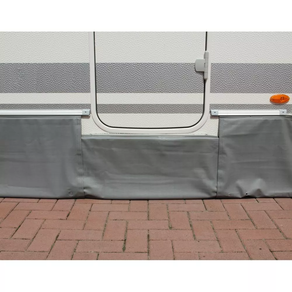 Wohnwagen-Windblende Brand Bodenschürze Spezial 1 Wohnwagen-Windblende Brand Bodenschürze Spezial