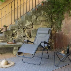 Relaxstuhl Lafuma RSXA Clip, Terre -Lafuma Verkäufe campingsessel lafuma rsxa clip batyline iso terre relaxsessel campingstuhl liegestuhl klappstuhl 1000 3 23927