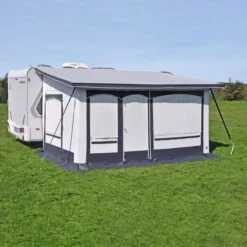 Ganzjahres-Vorzelt Hahn Zelte Friesland, Linkseinzug -Lafuma Verkäufe dauervorzelt hahn friesland teileinzugsvorzelt fuer caravans 600 2 23942