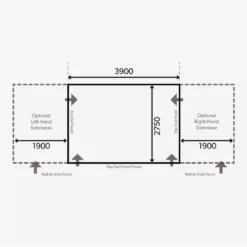 Aufblasbares Vorzelt Dometic Club Air Pro 390 S -Lafuma Verkäufe dometic club air pro 390 s grundflaeche masse wohnwagen wohnmobilvorzelt 1000 8 21823