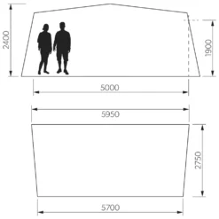 Wohnwagenvorzelt Dometic Residence AIR All-Season | Grösse 14 | 975 - 1.000 -Lafuma Verkäufe dometic residence air all season groesse 14 groessenangaben wohnwagenvorzelt 1000 1 24644