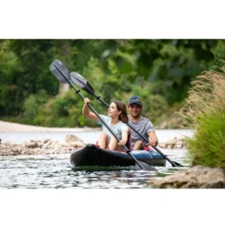 Aufblasbares Kajak Sevylor Charleston -Lafuma Verkäufe ergonomische verstellbare sitze stabile rueckenlehne sevylor kajak charleston zwei personen aufblasbares kajak 1000 10 25240