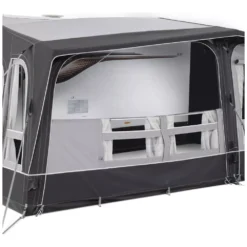 Wohnwagen-Vorzelt Dometic Residence AIR All-Season | Grösse 13 | 950 - 975 -Lafuma Verkäufe frontwandelement verandaeffekt dometic residence air all season aufblasbares vorzelt wohnwagen 1000 5 24711