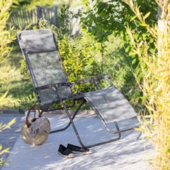 Relaxsessel Lafuma R Clip, Iso Terre -Lafuma Verkäufe grauer campingstuhl lafuma r clip batyline iso terre relaxsessel liegestuhl klappstuhl 1000 5 24896