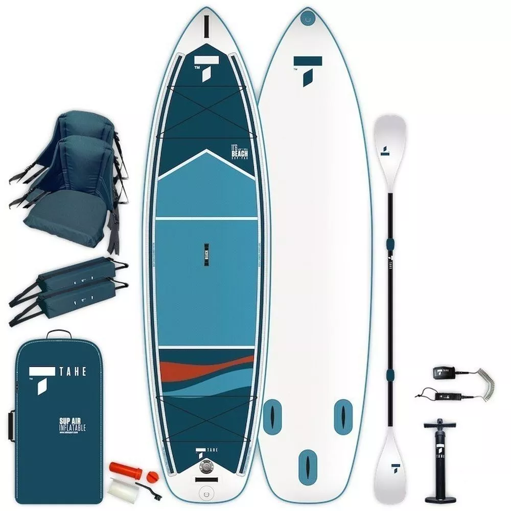 Aufblasbares Stand Up Paddleboard Tahe Sup-Yak Air 11'6" Beach Pack 1 Aufblasbares Stand Up Paddleboard Tahe Sup-Yak Air 11'6" Beach Pack