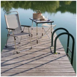 Campingstuhl, Klappsessel Lafuma Alu Victoria, Seigle II -Lafuma Verkäufe lafuma alu victoria seigle ii klappstuhl camping garten stuhl 1000 4 24882