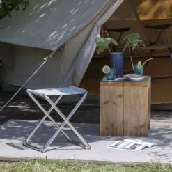 Campinghocker Lafuma Hocker Alu PL, Ciel -Lafuma Verkäufe lafuma campinghocker alu pl batyline iso ciel natura klapphocker schemel 1000 2 23911