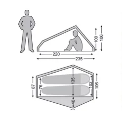 Trekkingzelt Nordisk Telemark 2 LW, Forest Green -Lafuma Verkäufe trekkingzelt nordisk telemark 2 lw forest green groesse 2 7808